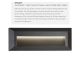 Spoturi - Spot LED incastrabil de exterior ambiental IP65 Ankle