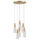 Lustra cu 5 pendule design modern KOVAC