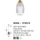 Pendule, Lustre suspendate - Pendul design modern Mond, 13cm