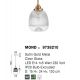 Pendule, Lustre suspendate - Pendul design modern Mond, 15cm