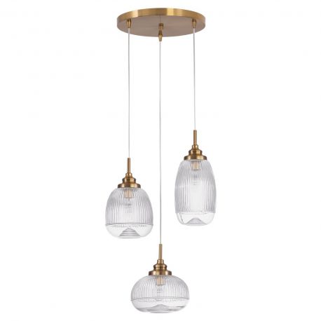 Pendule, Lustre suspendate - Lustra cu 3 pendule design modern Mond