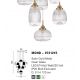 Pendule, Lustre suspendate - Lustra cu 6 pendule design modern Mond