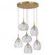 Pendule, Lustre suspendate - Lustra cu 6 pendule design modern VARIO