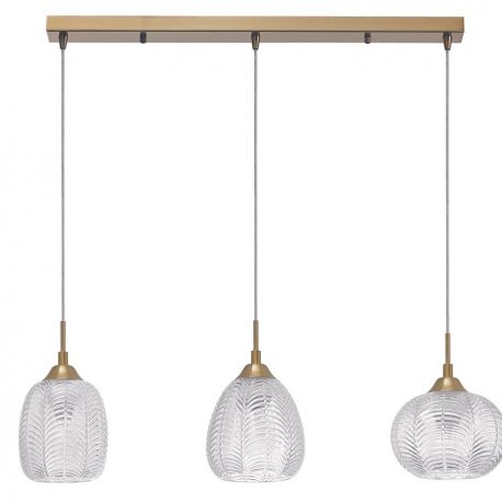 Pendule, Lustre suspendate - Lustra cu 3 pendule design modern VARIO
