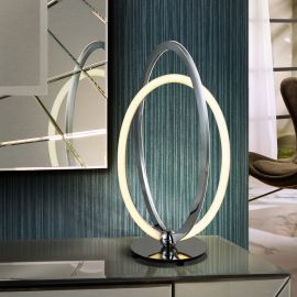 Veioze - Veioza / Lampa de masa LED design ultra-modern Ocellis crom