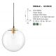 Pendule, Lustre suspendate - Lustra, Pendul design modern MIRALE, 30cm