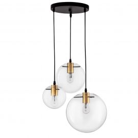 Pendule, Lustre suspendate - Lustra cu 3 pendule design modern MIRALE