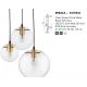 Pendule, Lustre suspendate - Lustra cu 3 pendule design modern MIRALE