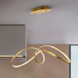 Pendule, Lustre suspendate - Lustra LED design ultra-modern Lia aurie