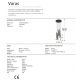 Pendule, Lustre suspendate - Lustra LED dimabila cu telecomanda design modern Varas negru/auriu