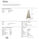 Lampadare - Lampadar LED ultra-modern design exclusivist Velos