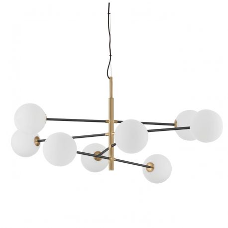 Candelabre, Lustre - Lustra moderna cu 8 surse de lumina Vitra
