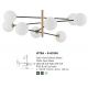 Candelabre, Lustre - Lustra moderna cu 8 surse de lumina Vitra