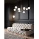 Candelabre, Lustre - Lustra moderna cu 8 surse de lumina Vitra