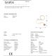 Aplice, corpuri de iluminat pentru pereti - Aplica de perete LED design modern decorativ Grafos auriu