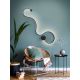 Aplice, corpuri de iluminat pentru pereti - Aplica de perete LED design modern decorativ Grafos negru