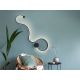 Aplice, corpuri de iluminat pentru pereti - Aplica de perete LED design modern decorativ Grafos negru
