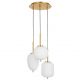 Pendule, Lustre suspendate - Lustra cu 3 pendule, design modern Lato