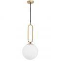 Lustra, Pendul modern Grus Brass 25cm