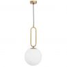 Lustra, Pendul modern Grus Brass 25cm