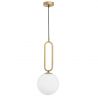 Lustra, Pendul modern Grus Brass 20cm