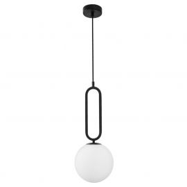 Pendule, Lustre suspendate - Lustra, Pendul modern Grus Matt Black 20cm