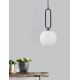 Pendule, Lustre suspendate - Lustra, Pendul modern Grus Matt Black 20cm