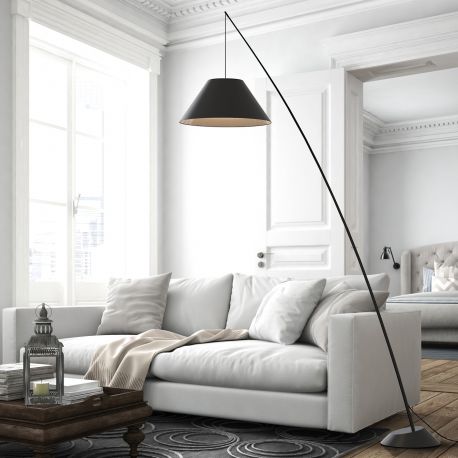 Lampadare - Lampadar / Lampa de podea design modern Junco negru