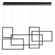 Lustra LED suspendata design geometric CORNICE