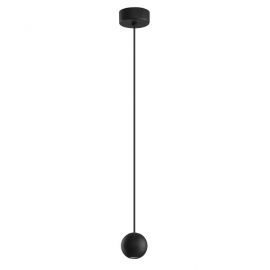 Pendul LED design modern minimalist Nocci negru