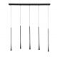 Pendule, Lustre suspendate - Lustra LED moderna cu 5 pendule Goccio