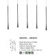 Pendule, Lustre suspendate - Lustra LED moderna cu 5 pendule Goccio