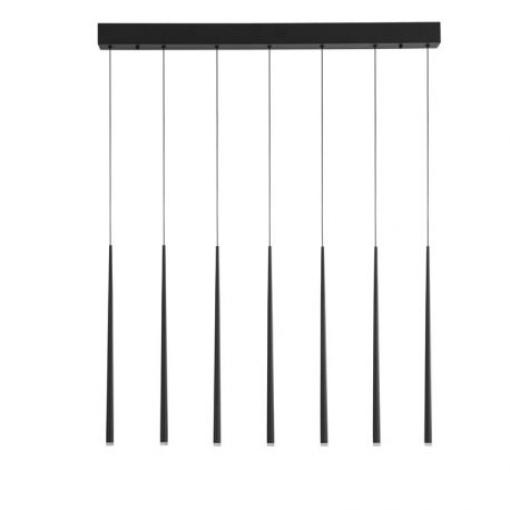 Pendule, Lustre suspendate - Lustra cu 7 pendule LED design modern Giono