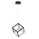Pendule, Lustre suspendate - Lustra / Pendul LED design modern geometric GABBIA negru