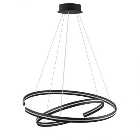 Candelabre, Lustre - Lustra LED ajustabila design modern circular TORRENTE 93W