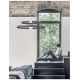 Candelabre, Lustre - Lustra LED ajustabila design modern circular TORRENTE 93W