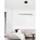 Candelabre, Lustre - Lustra LED design modern BREDA negru