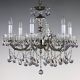 Lustre Cristal Bohemia - Candelabru Cristal Bohemia Exclusive 6 brate Chandelier CR