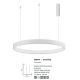 Candelabre, Lustre - Lustra LED design modern circular MOTIF 55W