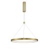 Lustra LED design modern circular EMPATIA I auriu