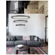 Candelabre, Lustre - Lustra LED design modern circular EMPATIA III negru