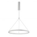 Lustra LED design modern circular EMPATIA I alb