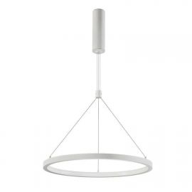 Candelabre, Lustre - Lustra LED design modern circular EMPATIA I alb