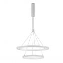 Lustra LED design modern circular EMPATIA II alb