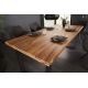Mese dining - Masa design industrial Iron Craft 200cm Sheesham