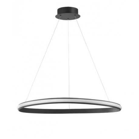 Candelabre, Lustre - Lustra LED design modern circular ARIES negru