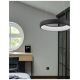 Candelabre, Lustre - Lustra LED design modern circular ALBI 32W negru