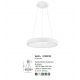 Candelabre, Lustre - Lustra LED design modern circular ALBI 32W alba