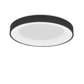 Lustre aplicate - Lustra LED aplicata controlata wireless prin smartphone Rando Smart neagra