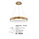 Candelabre, Lustre - Lustra LED design modern circular RANDO THIN auriu 3000K